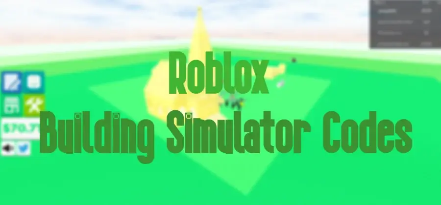Roblox Building Simulator Codes 2022 (December List)
