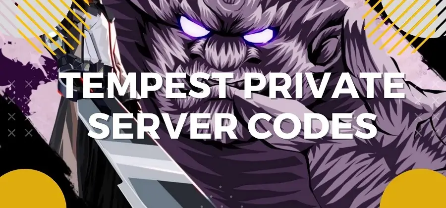Tempest Private Server Codes 2023 (January List)