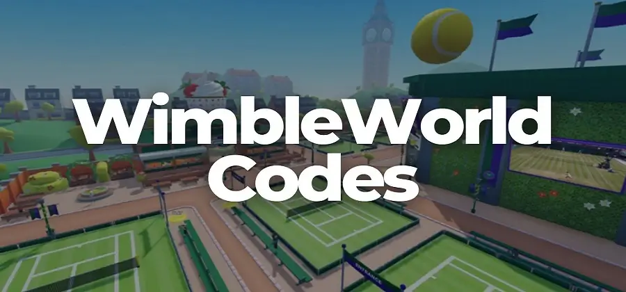 WimbleWorld Codes 2022 (October list)